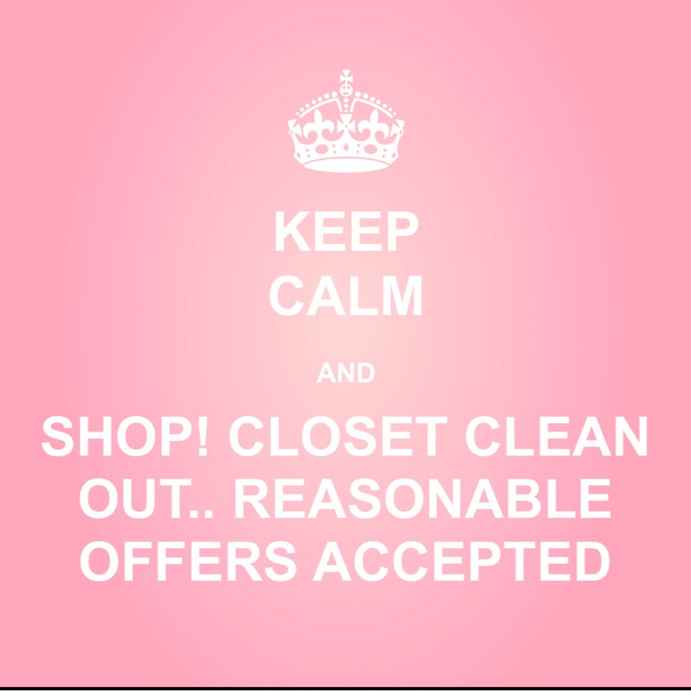 Closet clean out